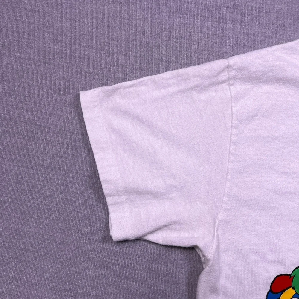 VTG 1987 Pan American Games Parrot Graphic T Shirt Mens Large Logo 7‎ Tee
